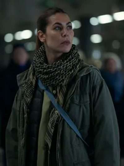 Hijack 2026 Karima McAdams Green Cotton Hooded Jacket