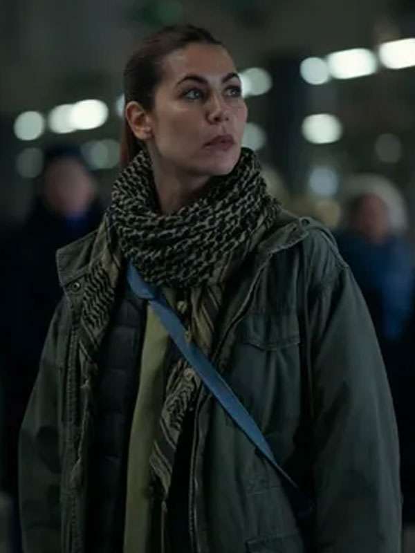 Hijack 2026 Karima McAdams Green Cotton Hooded Jacket