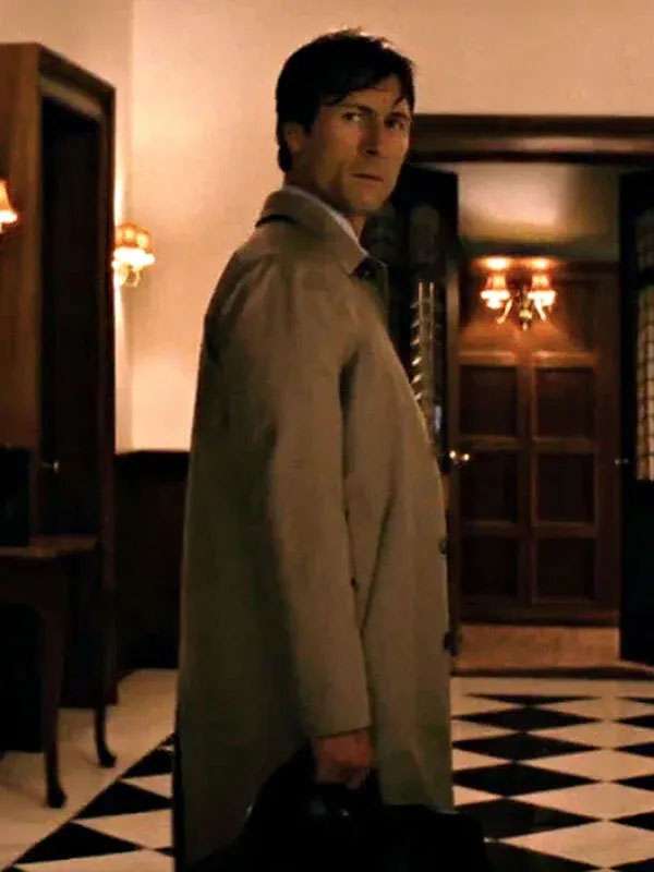 How To Make A Killing 2026 Glen Powell Beige Trench Coat