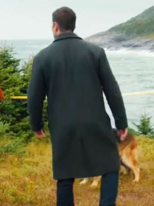 Hudson and Rex S08 Luke Roberts Grey Wool Coat
