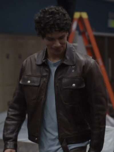 Isaac Hernández Dreams 2026 Brown Leather Jacket