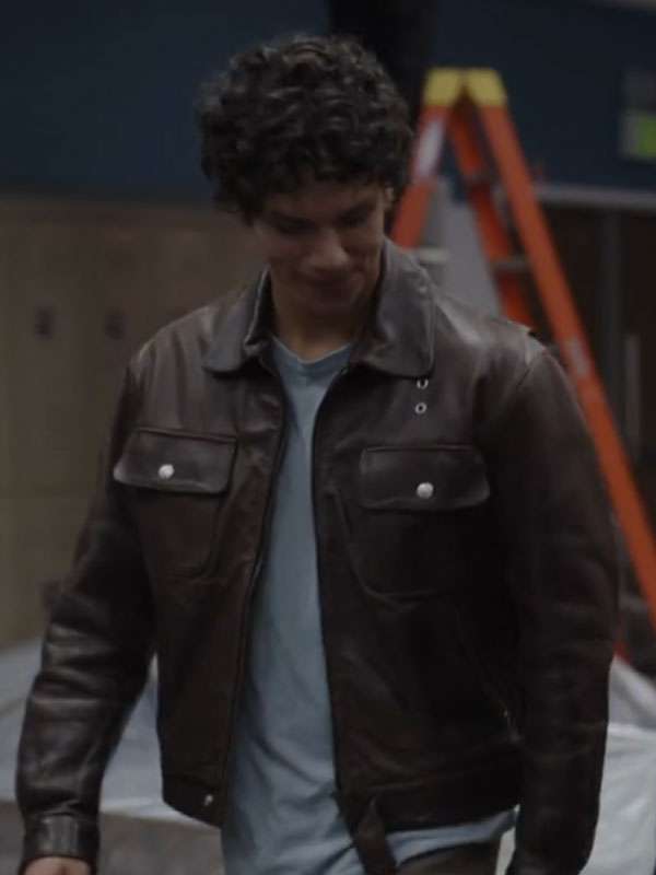 Isaac Hernández Dreams 2026 Brown Leather Jacket