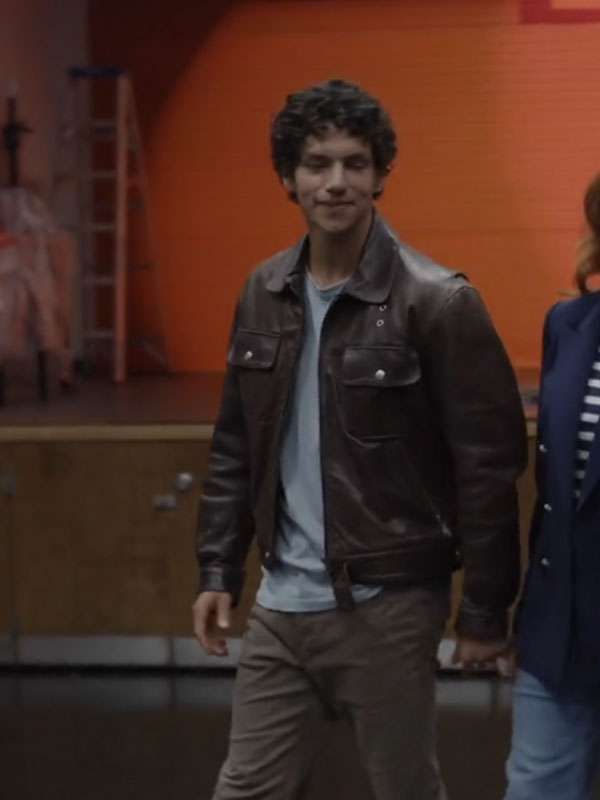 Isaac Hernández Dreams Brown Leather Jacket