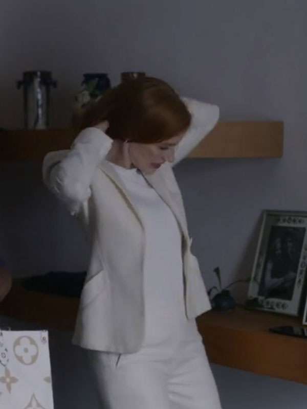 Jessica Chastain Dreams White Blazer