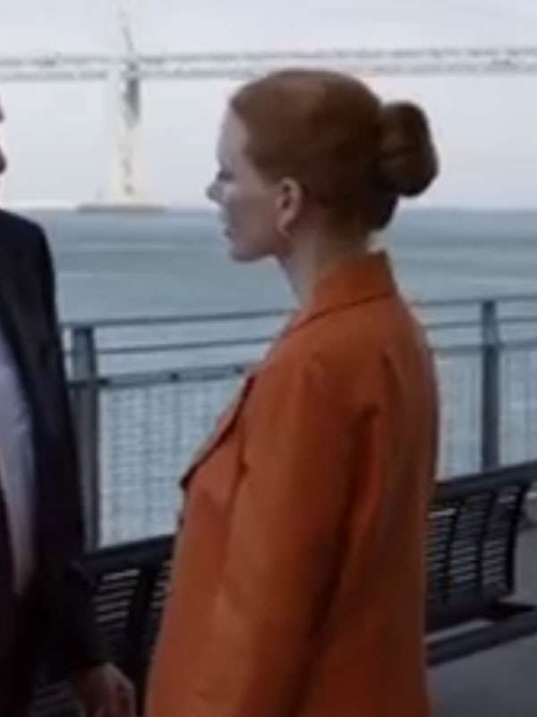 Jessica Chastain Movie Dreams 2026 Peach Blazer