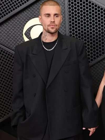 68th Annual Grammy Awards 2026 Justin Bieber Blazer