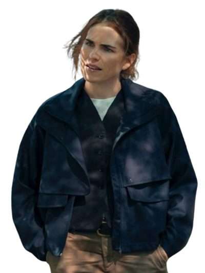 Karla Souza 56 Days Blue Jacket