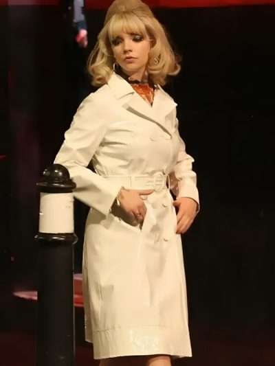 Last Night in Soho Sandie White Coat