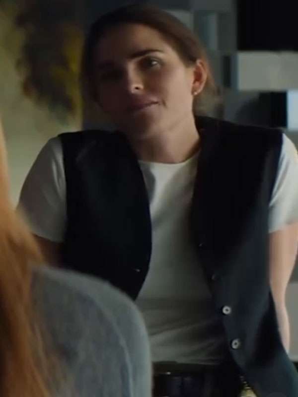 Lee Reardon TV Series 56 Days Black Vest