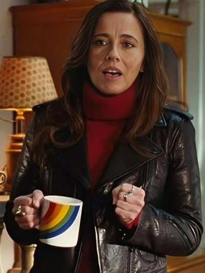 Nutcrackers 2024 Gretchen Rice Black Leather Jacket