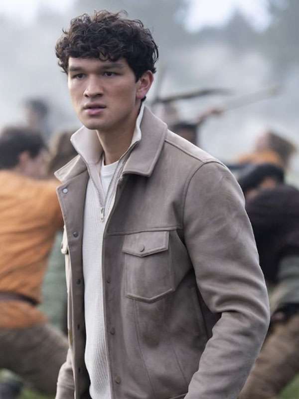 Luke Castellan Percy Jackson and the Olympians S02 Suede Leather Jacket