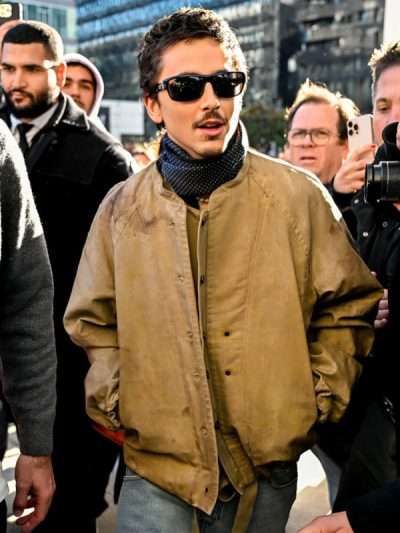Marty Supreme Premiere 2026 Timothée Chalamet Jacket