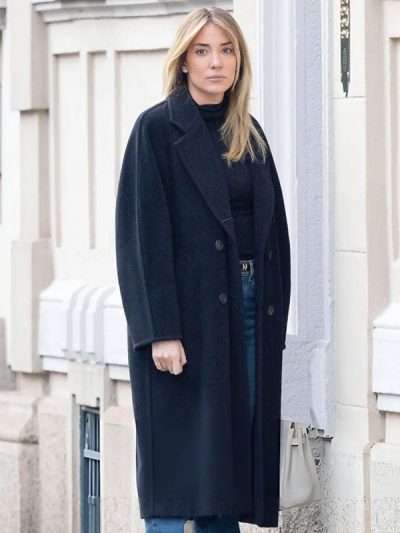 Alice Campello Black Wool Coat