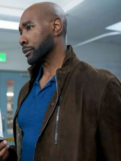Morris Chestnut Watson S02 Brown Suede Leather Jacket