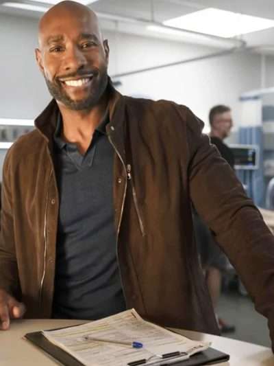 Watson S02 Morris Chestnut Suede Leather Jacket