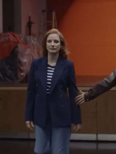 Dreams 2026 Jessica Chastain Blue Blazer