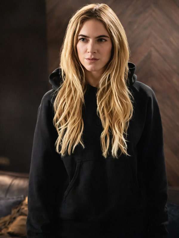 NCIS S23 Emily Wickersham Black Hoodie