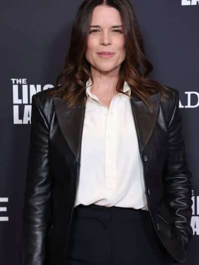 The Lincoln Lawyer 2026 Neve Campbell Leather Blazer