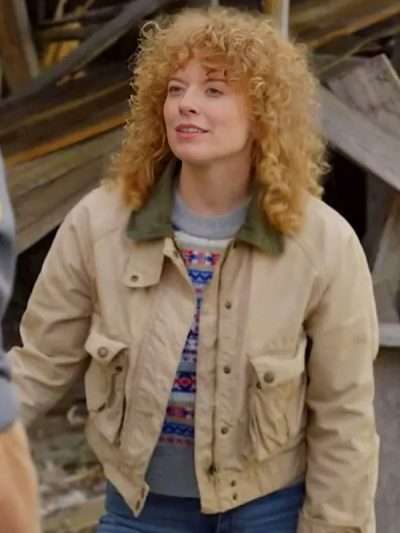 Animal Control 2026 Paula Burrows Beige Cotton Jacket