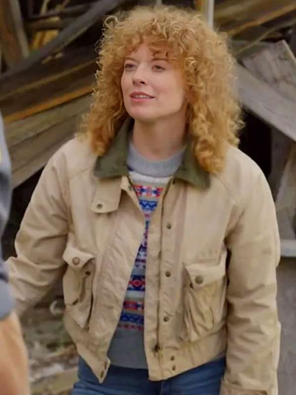 Animal Control 2026 Paula Burrows Beige Cotton Jacket