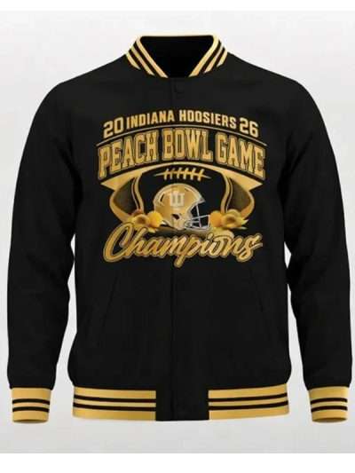 Indiana Hoosiers 2026 Peach Bowl Champions Jacket