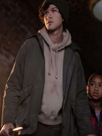 Charlie Bushnell Percy Jackson and the Olympians Green Jacket