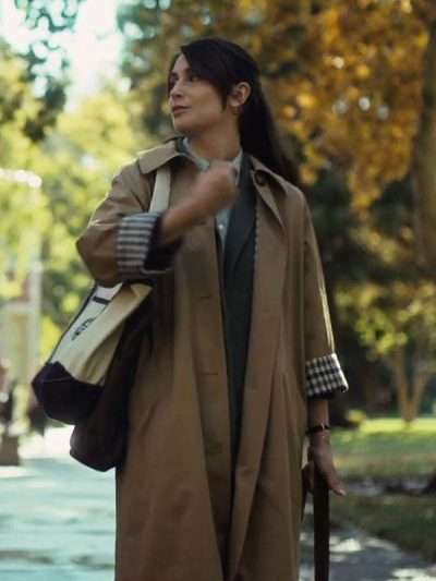 Rooster 2026 Charly Clive Brown Cotton Trench Coat