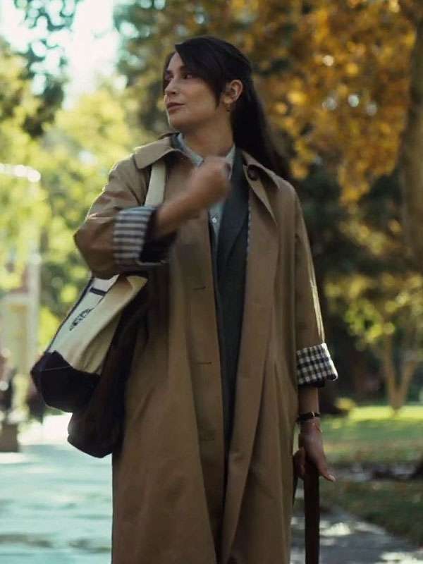 Rooster 2026 Charly Clive Brown Cotton Trench Coat
