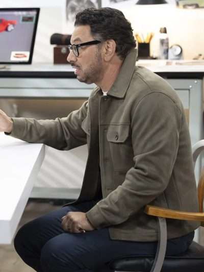 Shifting Gears S02 Al Madrigal Suede Leather Jacket