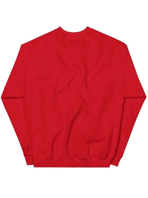 Shrinking 2026 Christa Miller Altadena Red Sweatshirt