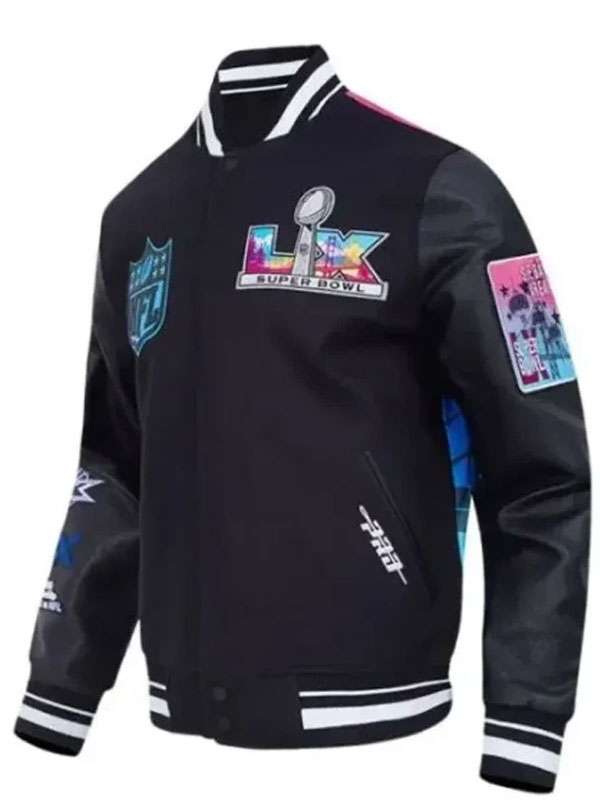 Super Bowl LX 2026 Varsity Bomber Jacket