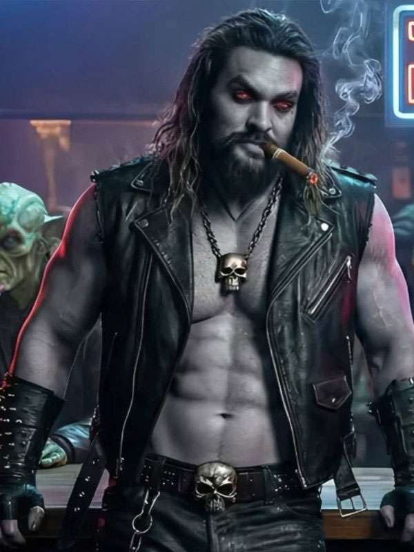 Jason Momoa On The Roam Leather Vest