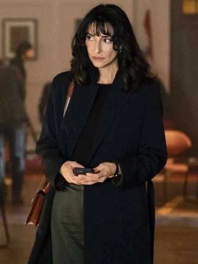 TV Series CIA 2026 Nikki Reynard Black Trench Coat