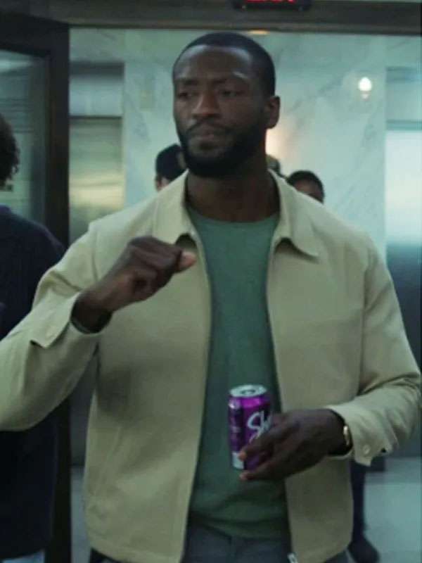 TV Series Cross 2026 Aldis Hodge Cream Cotton Jacket