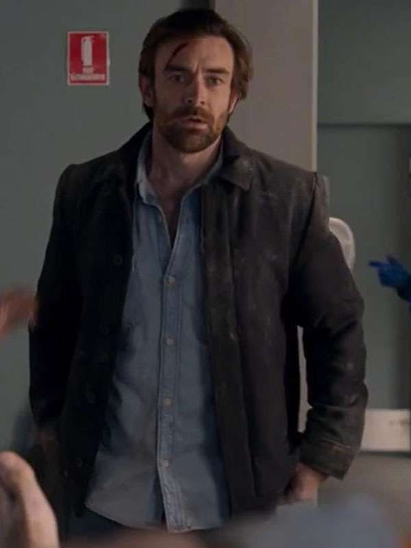 Remi Carter Home and Away 2026 Black Jacket
