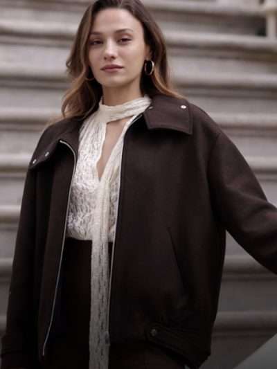 Sümeyye Aydogan Underground Brown Wool Jacket