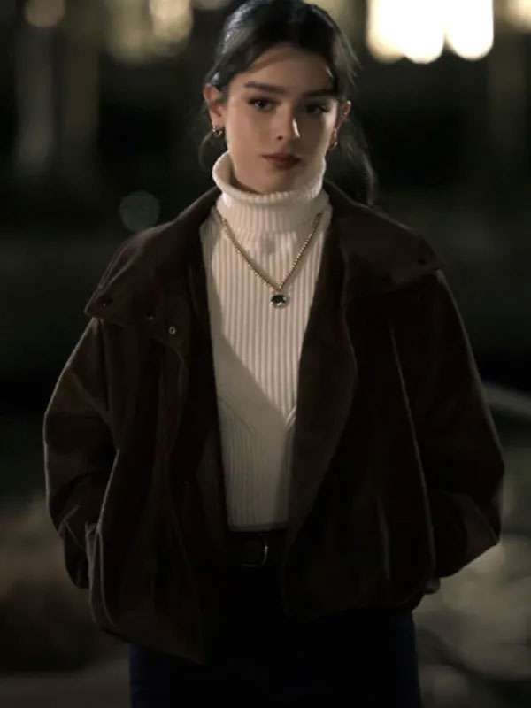 TV Series Underground S01 Ülkü Hilal Çiftçi Suede Leather Jacket