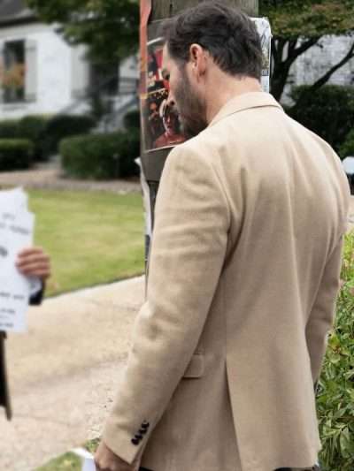 TV Series Will Trent S04 Paul Campano Beige Blazer