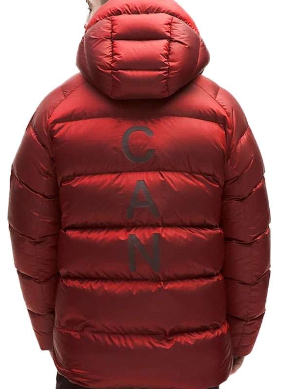 Team Canada Olympics 2026 Puffer Jacket