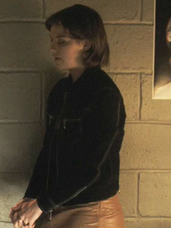 TV Series Tell Me Lies Bree Black Suede Jacket