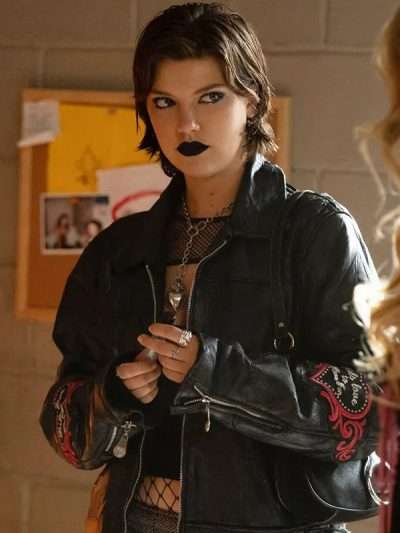 Tell Me Lies 2026 Bree Black Leather Jacket