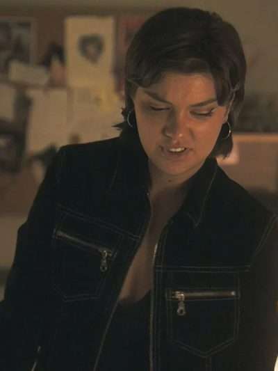 Tell Me Lies 2026 Bree Black Suede Leather Jacket