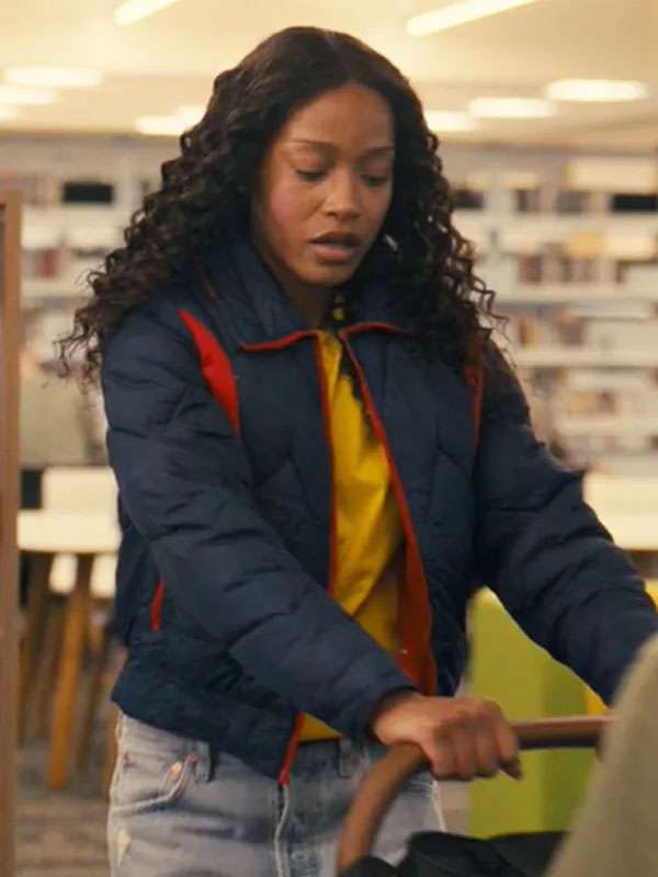 The Burbs S01 Keke Palmer Blue Jacket