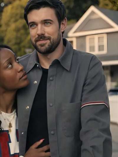 The Burbs S01 Jack Whitehall Grey Jacket