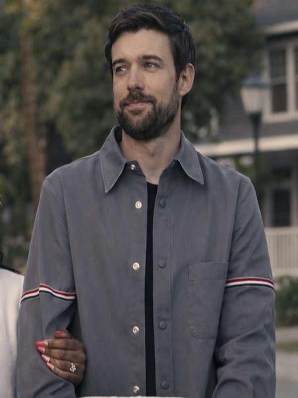 The 'Burbs 2026 Rob Fisher Grey Cotton Jacket