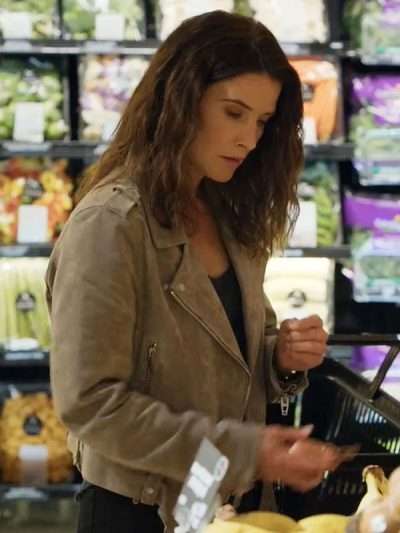 Cobie Smulders The Lincoln Lawyer Suede Leather Jacket