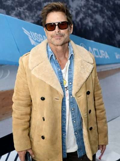 The Musical 2026 Principal Brady Beige Suede Leather Jacket
