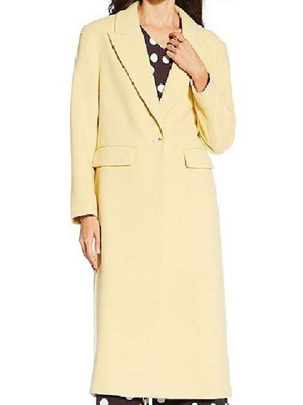The Young and the Restless 2026 Sharon Case Yellow Coat