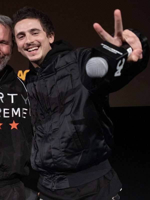 Marty Supreme Event 2026 Timothée Chalamet Black Jacket
