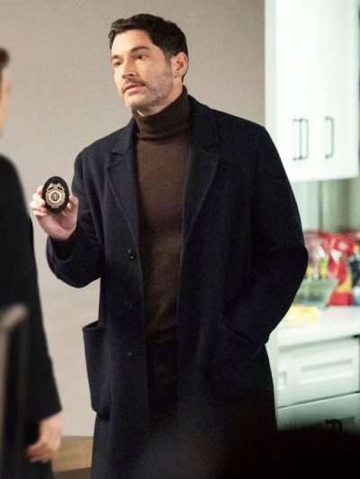 CIA Tom Ellis Trench Wool Coat